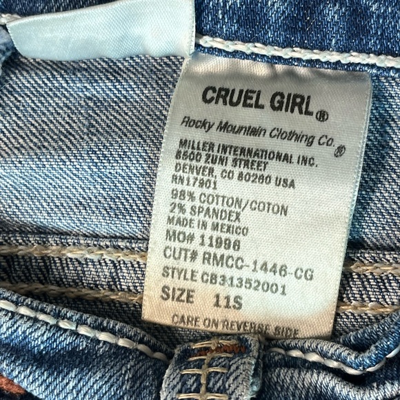 Cruel Girl boot cut jeans size 11s - Picture 5 of 16